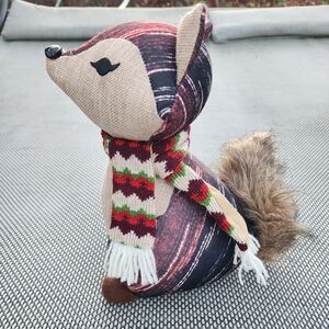 FOX STUFFED ANIMAL (DOORSTOP?)
